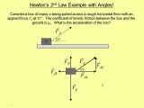 Newton's Laws Of Motion Worksheet Pdf Along with Newtonampaposs 2nd Law Example with Angles