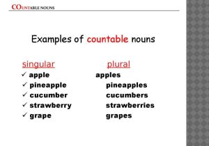 Noun Worksheets for Grade 1 Along with Countable Nouns