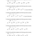 Nuclear Reactions Worksheet Answers and Nuclear Equations Worksheet with Answers Awesome Chemistry Archive