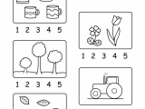 Number 1 Worksheets for Preschool and Math Worksheets Kindergarten Numbers 1 10 Kindergarten Math