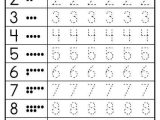 Number 2 Worksheets with Free Tracing Worksheets Numbers 1 20