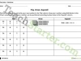 Number and Operations In Base Ten Grade 4 Worksheets and Flip Draw Expand Place Value Worksheet 4 Digit Numbers