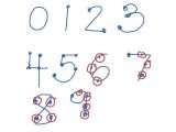Number Tracing Worksheets 1 100 and Kindergarten Printable touch Math Worksheets Workshe