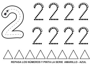 Number Tracing Worksheets 1 20 or La Brujita Chispitas Junio 2012