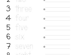 Number Writing Practice Worksheets or Tracing Numbers Worksheets Pdf Worksheet Esl Free Printable Math
