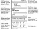 Nutrition Label Worksheet and Blank Food Label