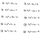 Operations with Polynomials Worksheet or Maths Simplifying Algebraic Expressions 9th Grade Factoring