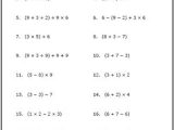 Order Of Operations Word Problems Worksheets with Answers with Printable order Of Operation Worksheets