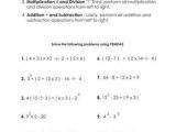 Order Of Operations Worksheet 6th Grade Along with 786 Best Algebra Images On Pinterest