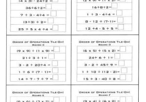 Order Of Operations Worksheet 6th Grade or 1223 Best Kids and Parent Learning Images On Pinterest