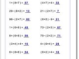 Order Of Operations Worksheet 6th Grade with 1772 Best Math Worksheets Images On Pinterest