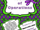 Ordering for Rational Numbers Independent Practice Worksheet Answers with Do Your Students Need Extra Practice with order Of Operations I