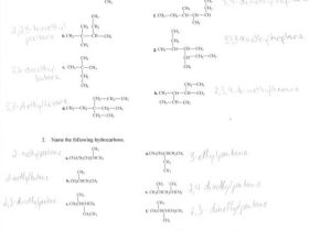 Organic Chemistry Worksheet with Answers and Naming Alkanes Worksheet