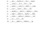Oxidation Reduction Reactions Worksheet and Balancing Redox Equations Worksheet Oxidation Number Method