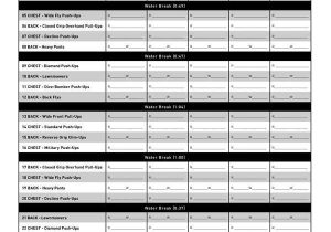P90x Legs and Back Worksheet Along with Worksheets 42 New P90x Worksheets High Resolution Wallpaper