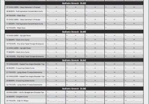 P90x Shoulders and Arms Worksheet Along with P90x3 Worksheets