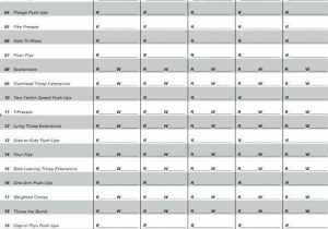P90x Shoulders and Arms Worksheet with 23 Unique Stock P90x Shoulders and Arms Workout Sheet