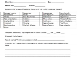 Panic attack Worksheets Pdf and Treatment Plan Review Free Counseling Note Templates