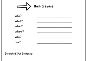 Paragraph Editing Worksheets and Sentence Stretcher Graphic organizer Writing Pinterest