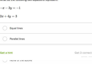 Parallel and Perpendicular Lines Worksheet Algebra 1 Answers or Parallel Lines From Equation Example 3