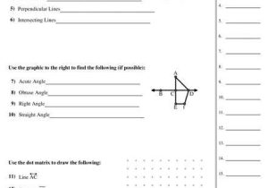 Parallel and Perpendicular Worksheet Answers Along with Geometry Parallel and Perpendicular Lines Worksheet Answers New