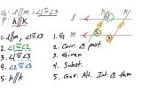 Parallel Lines and Transversals Worksheet Answers with Parallel Lines Cut by A Transversal Coloring Activity Answer