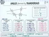 Parallel Lines Cut by A Transversal Worksheet Answer Key Along with Parallel Lines and Transversals Worksheet Inspirational 35 Handy