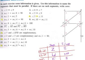 Parallel Lines Cut by A Transversal Worksheet Answer Key Along with Worksheets 44 Best Parallel and Perpendicular Lines Worksheet Hi