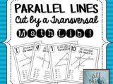 Parallel Lines Cut by A Transversal Worksheet Answer Key together with 29 Best Parallel Lines and Transversals Images On Pinterest