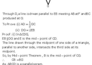 Parallelogram Proofs Worksheet together with Rs Aggarwal Class 9 solutions Quadrilaterals and Parallelograms A