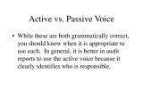 Passive Voice Worksheets or Voice Active Vs Passive Voice Bing Images