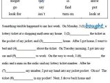 Past Participle Spanish Worksheet as Well as Past Simple All Things Grammar