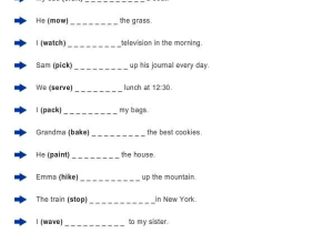 Past Tense Verbs Worksheets with Past Present and Future Tense Verbs Worksheets for 2nd Grade the