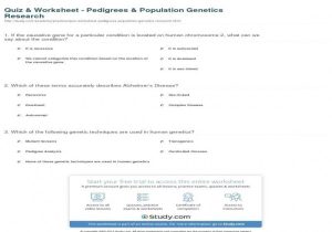 Pedigree Practice Problems Worksheet Along with Genetics Pedigree Worksheet