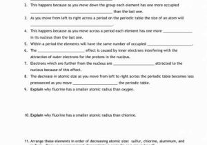 Periodic Trends Worksheet Answers Pogil or Fresh Periodic Trends Worksheet Answers Luxury Crash Course