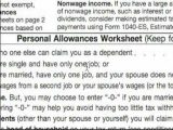 Personal Allowances Worksheet Help together with Basic Explanation W 4 Tax form Personal Allowance Worksheet E Two