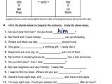 Personal Pronouns Worksheet and Exercise Subject and Object Pronoun Recherche Google