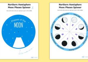 Phases Of the Moon Printable Worksheets Also Moon Phases Wheel Visual Aid Phases Of the Moon Phases Of the