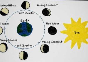 Phases Of the Moon Printable Worksheets Also Phases the Moon Drawing at Getdrawings
