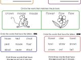 Phonics Worksheets Grade 2 as Well as 51 Best Ou Ow Vowels Images On Pinterest