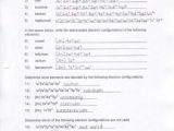 Photoelectron Spectroscopy Worksheet Answers together with Awesome Electron Configuration Worksheet New Electron Configuration