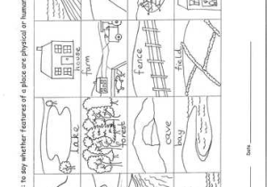Physical Features Of the United States Worksheet together with Physical or Human Sheets 2 by Gjpacker84 Teaching Resources Tes