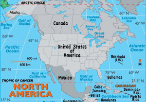 Physical Geography Of the United States and Canada Worksheet Answers as Well as north America Map Map Of north America Facts Geography History