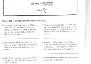 Physical Science Worksheet Conservation Of Energy 2 Answer Key Along with 36 Awesome Physical Science Work and Power Worksheet Answers