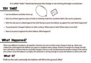 Physics Classroom Static Electricity Worksheet Answers Along with 7 Best Science Electricity Conductivity Images On Pinterest