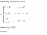 Piecewise Functions Worksheet 1 Answers with Introduction to Piecewise Functions Algebra Video