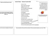 Poetry Analysis Worksheet Answers together with Christy S English Media Psche Shop Teaching Resources Tes