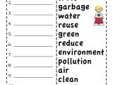 Pollution Vocabulary Worksheet together with Ausgezeichnet Halloween Aktivitäten Für Die 3 Klasse Bilder