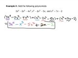 Polynomials Worksheet with Answers together with Polynomial Operations Worksheet Worksheet Math for