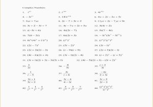 Polynomials Worksheet with Answers with Plex Numbers Worksheet Super Teacher Worksheets
